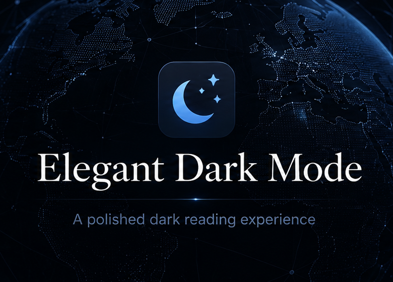 WSJ Elegant Dark Mode banner